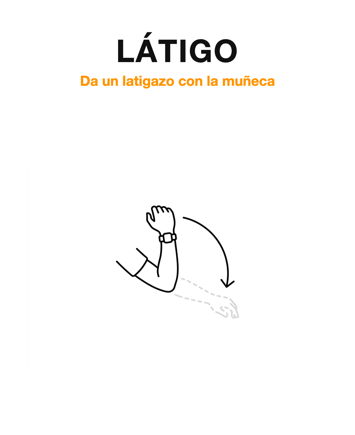 Gesto látigo