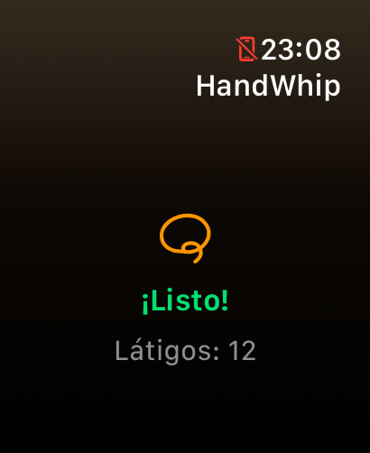HandWhip con Contador