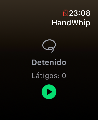 HandWhip Detenido