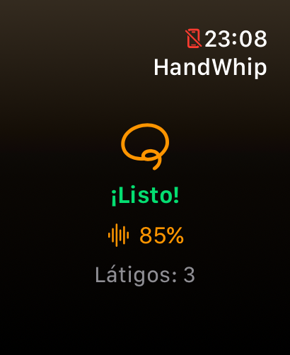 HandWhip Después del Látigo