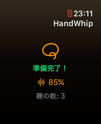 HandWhip鞍打ち後